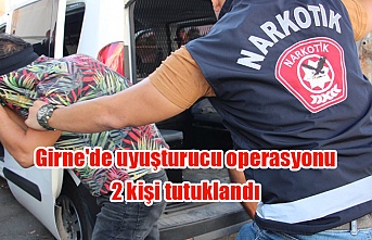 Girne'de uyuşturucu operasyonu 2 kişi tutuklandı