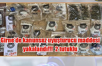 Girne’de kanunsuz uyuşturucu maddesi yakalandı!!! 2 tutuklu