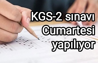 KGS-2 sınavı Cumartesi yapılıyor