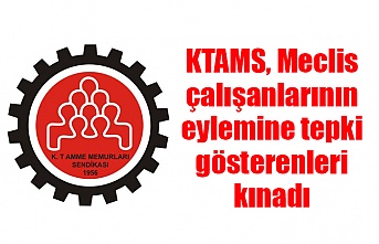KTAMS, Meclis çalışanlarının eylemine tepki gösterenleri kınadı
