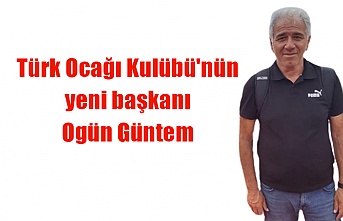 Türk Ocağı Kulübü'nün yeni başkanı Ogün Güntem