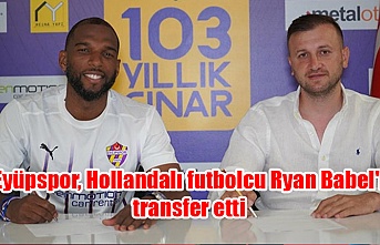 Eyüpspor, Hollandalı futbolcu Ryan Babel'i transfer etti