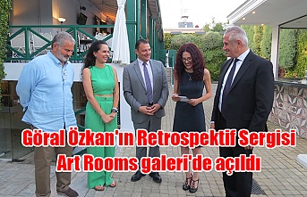 Göral Özkan'ın Retrospektif Sergisi Art Rooms galeri'de açıldı