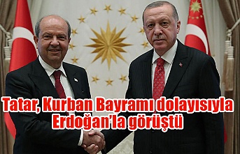 Tatar, Kurban Bayramı dolayısıyla Erdoğan’la görüştü