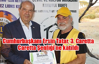 Cumhurbaşkanı Ersin Tatar, 3. Caretta Caretta Şenliği’ne katıldı