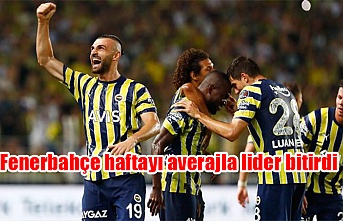 Fenerbahçe haftayı averajla lider bitirdi