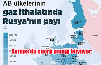 Avrupa'da enerji paniği büyüyor