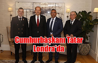 Cumhurbaşkanı Tatar Londra'da