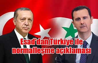 Esad'dan Türkiye ile normalleşme açıklaması