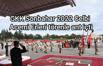 GKK Sonbahar 2022 Celbi Acemi Erleri törenle ant içti