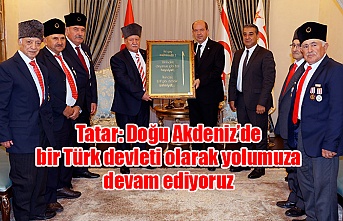 Tatar: Doğu Akdeniz’de bir Türk devleti olarak yolumuza devam ediyoruz
