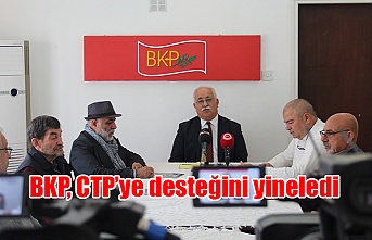 BKP, CTP’ye desteğini yineledi