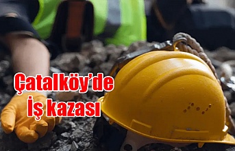 Çatalköy’de İş kazası
