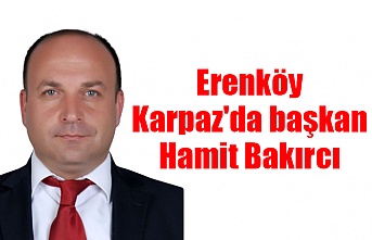 Erenköy Karpaz'da başkan Hamit Bakırcı