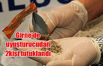 Girne'de uyuşturucudan 2kişi tutuklandı