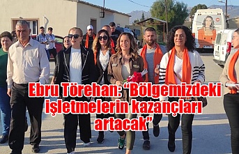 UBP Değirmenlik-Akıncılar Belediye Başkan adayı Ebru Törehan: “Bölgemizdeki işletmelerin kazançları artacak”