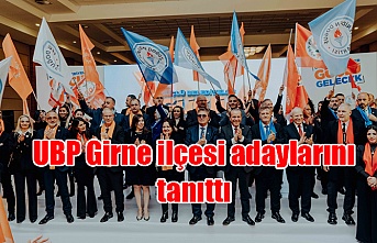 UBP Girne ilçesi adaylarını tanıttı