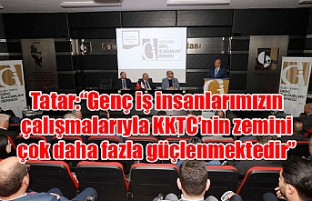 Tatar:“Genç iş insanlarımızın çalışmalarıyla KKTC’nin zemini çok daha fazla güçlenmektedir”