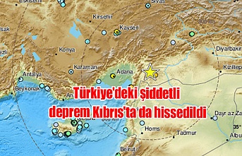 Türkiye'deki şiddetli deprem Kıbrıs'ta da hissedildi