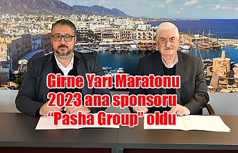 Girne Yarı Maratonu 2023 ana sponsoru “Pasha Group” oldu