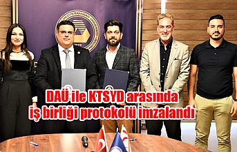 DAÜ ile KTSYD arasında iş birliği protokolü imzalandı