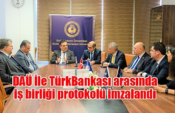 DAÜ İle TürkBankası arasında iş birliği protokolü imzalandı