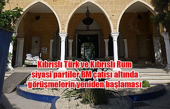 Kıbrıslı Türk ve Kıbrıslı Rum siyasi partiler BM çatısı altında görüşmelerin yeniden başlaması gerektiğini belirtti