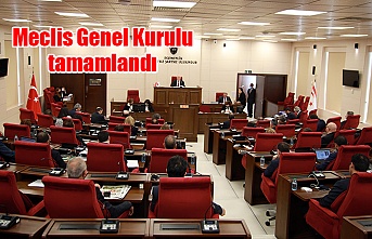 Meclis Genel Kurulu tamamlandı