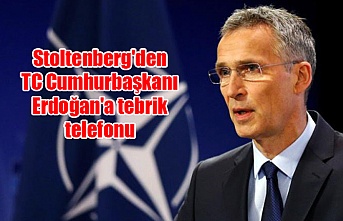 Stoltenberg'den TC Cumhurbaşkanı Erdoğan'a tebrik telefonu
