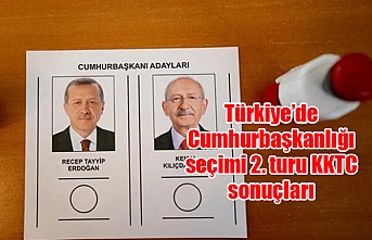 Türkiye’de Cumhurbaşkanlığı seçimi 2. turu KKTC sonuçları