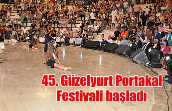 45. Güzelyurt Portakal Festivali başladı