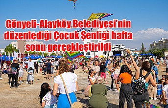 Gönyeli-Alayköy Belediyesi’nin düzenlediği Çocuk Şenliği hafta sonu gerçekleştirildi
