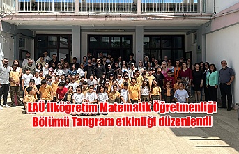 LAÜ İlköğretim Matematik Öğretmenliği Bölümü Tangram etkinliği düzenlendi