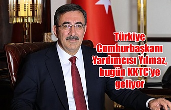 Türkiye Cumhurbaşkanı Yardımcısı Yılmaz, bugün KKTC'ye geliyor