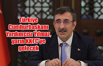 Türkiye Cumhurbaşkanı Yardımcısı Yılmaz, yarın KKTC'ye gelecek