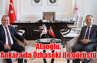 Ataoğlu, Ankara'da Özhaseki ile görüştü