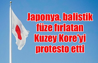 Japonya, balistik füze fırlatan Kuzey Kore'yi protesto etti