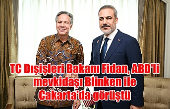 TC Dışişleri Bakanı Fidan, ABD'li mevkidaşı Blinken ile Cakarta'da görüştü