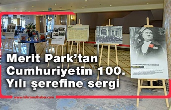 Merit Park'ta Türkiye Cumhuriyeti’nin 100’üncü yılı sergisi açıldı