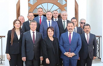 Başbakan Üstel, Hatay Valisi Mustafa Masatlı’yı ziyaret etti