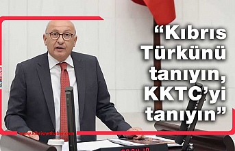 Çakırözer: KKTC devletini ve kardeşimiz Kıbrıs Türklerini selamlıyorum