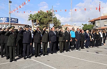 Mustafa Kemal Atatürk İskele’de de törenle anıldı