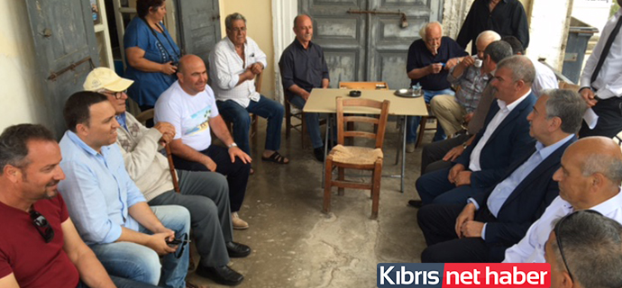 Akıncı, Karpaz'da halkın sorunlarını dinledi
