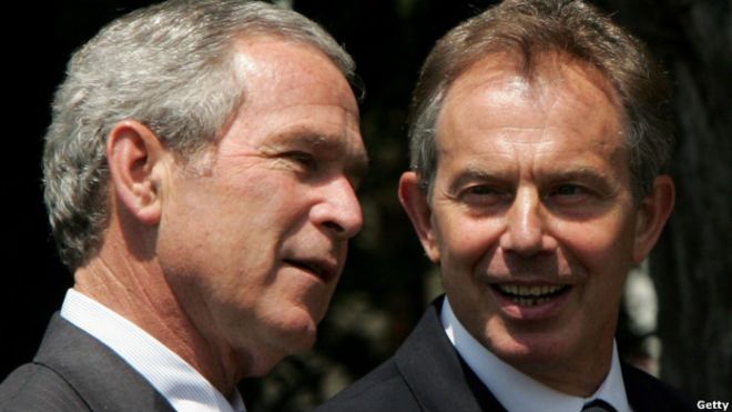 Blair'den Bush'a Irak savaşı mektupları