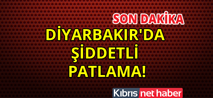 Diyarbakır'da büyük patlama  çatışma başladı...