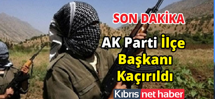 PKK'lı Teröristler, AK Parti İlçe Başkanını Kaçırdı