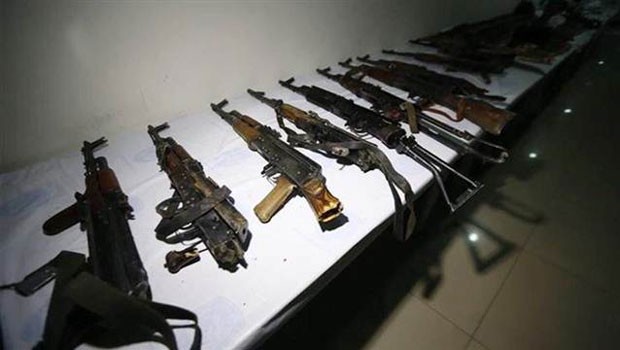 PKK'nın 'silah tamirhanesi' bulundu