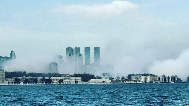 Şu an İstanbulda bir semtten dumanlar yükseliyor!..