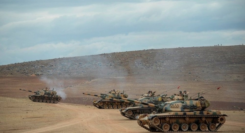 Türkiye YPG mevzilerini bir kez daha vurdu