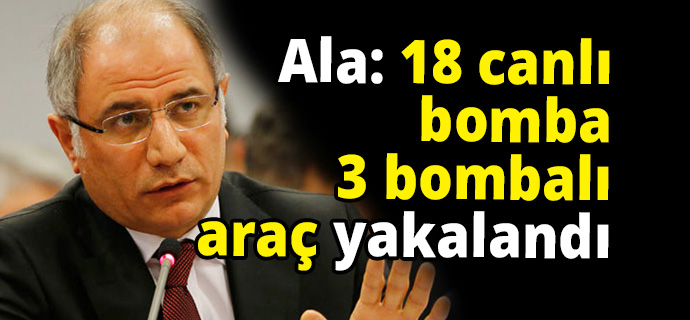 Türkiye'de 18 canlı bomba 3 bombalı araç yakalandı